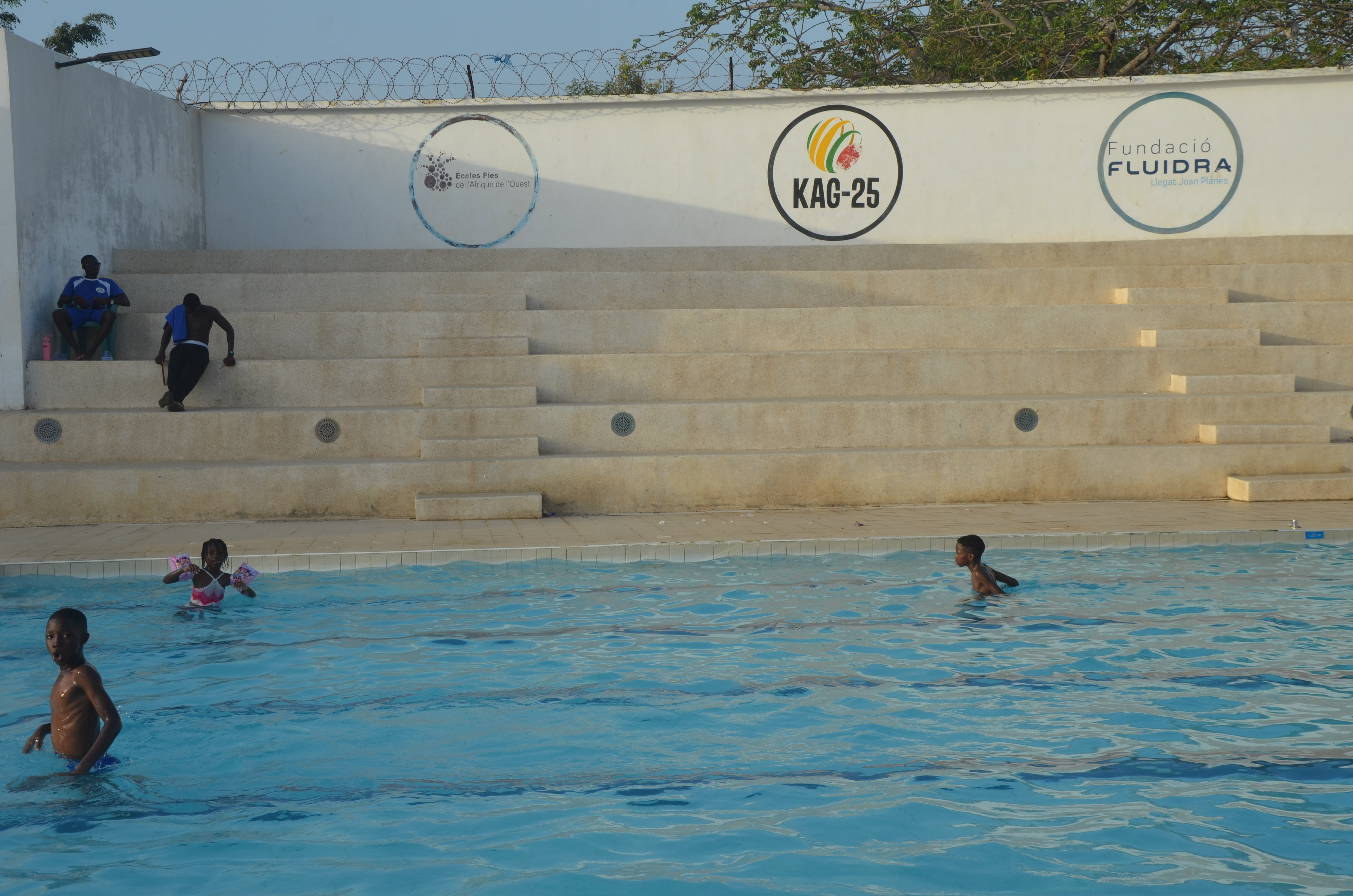 Apprentissage de la natation à l'EPCEP