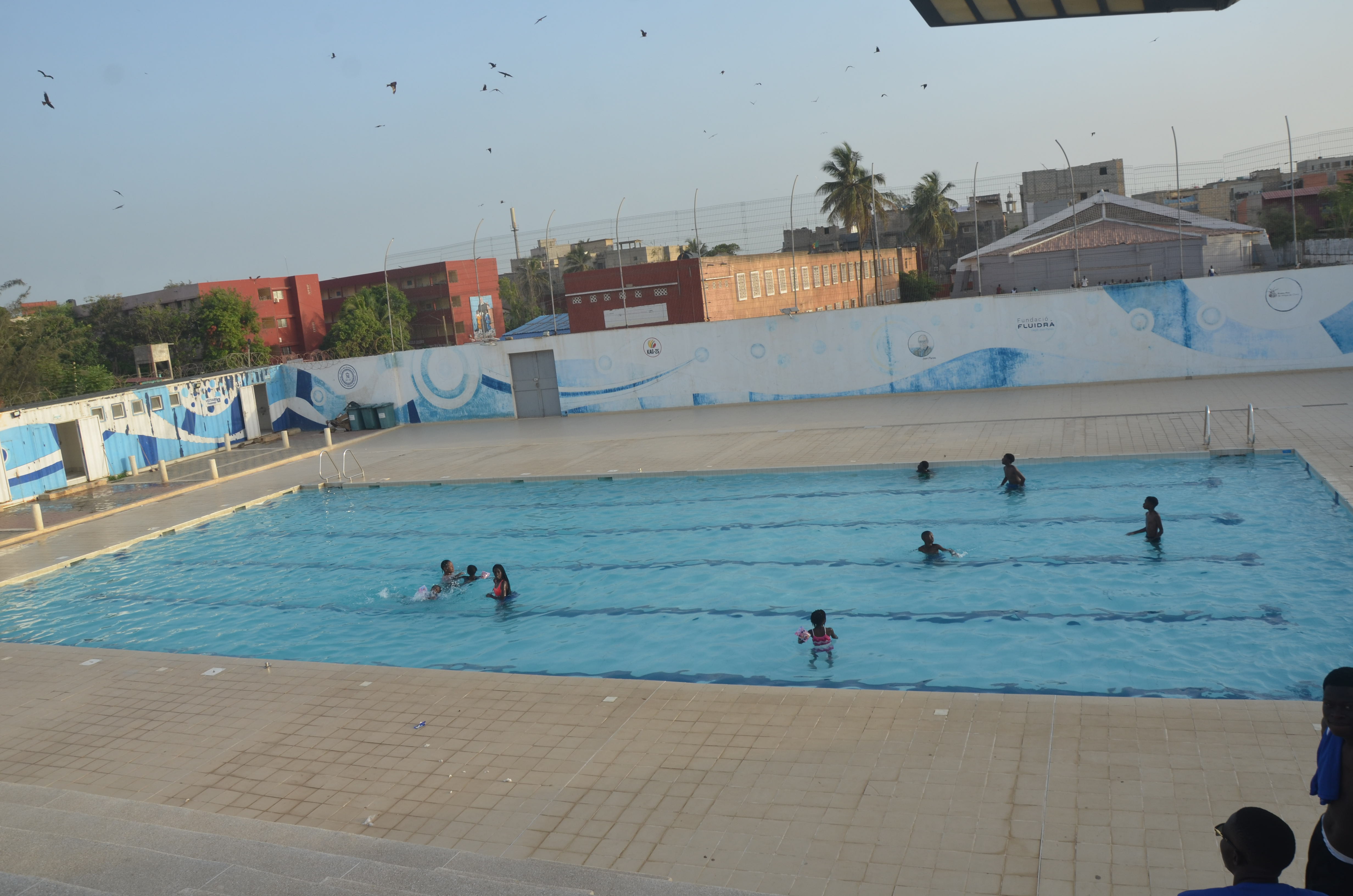 La piscine de l'EPCEP vue d'ensemble